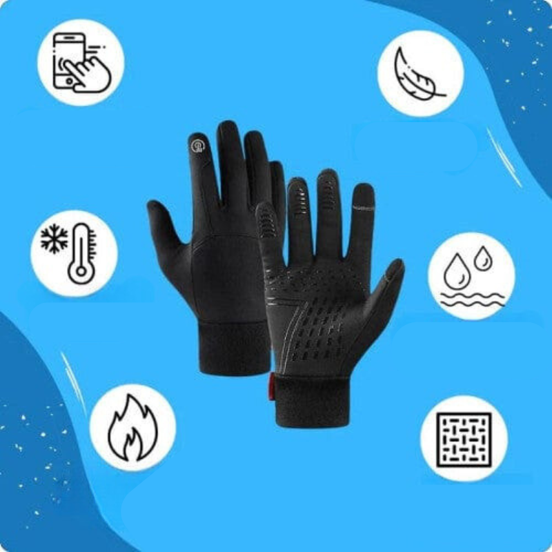 Thermische handschoenen die uw handen in alle omstandigheden warm houden
