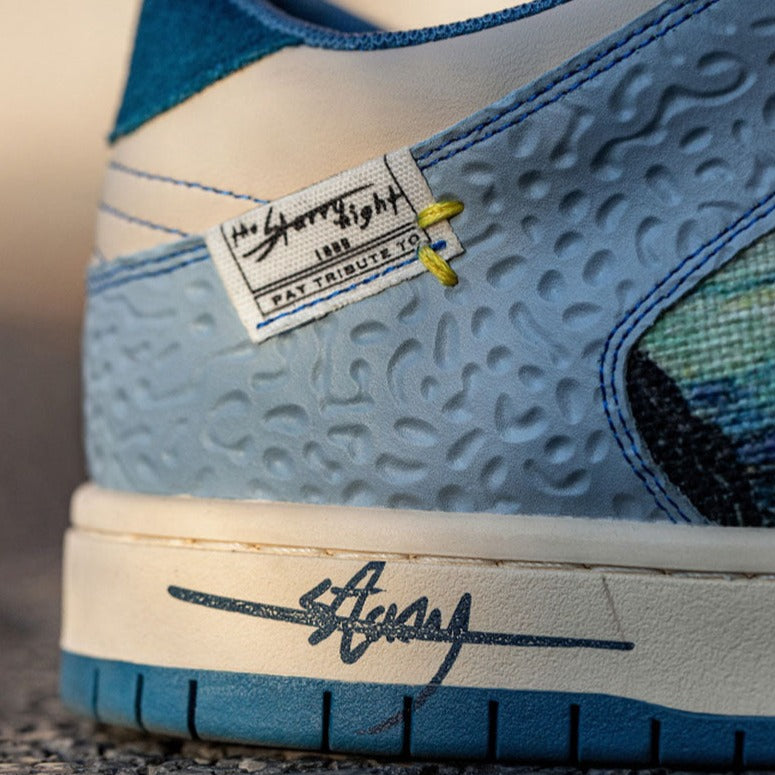 Sneakers inspirerade av Van Gogh Starry Night